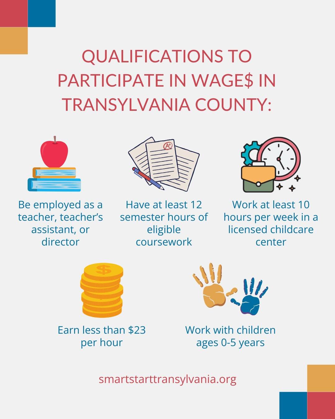 Do you work at least 10 hours a week at a licensed child care program serving children ages 0-5? If so, you may qualify for WAGE$ education-based salary supplements. Head here http://bit.ly/3mwa73D or to the link in our bio to find out if you qualify