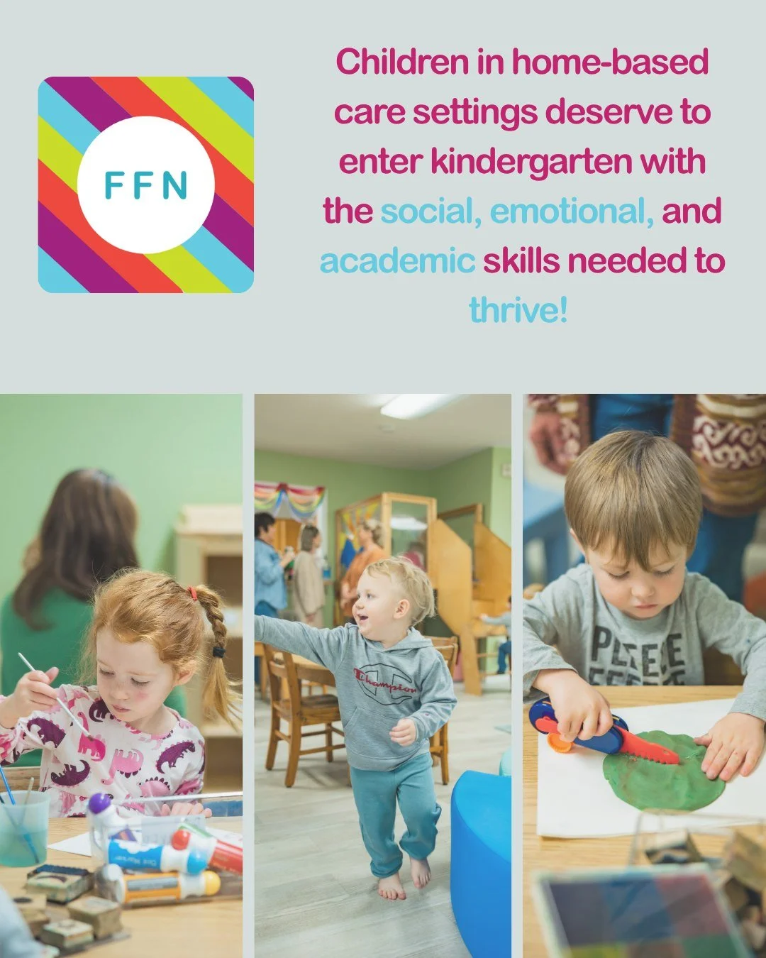 SSTC has long supported the work of FFN providers, in recognition of the crucial role they play in the early childhood sector, particularly in rural areas.

FFN providers are in need and deserving of appropriate resources in order to sustainably offe