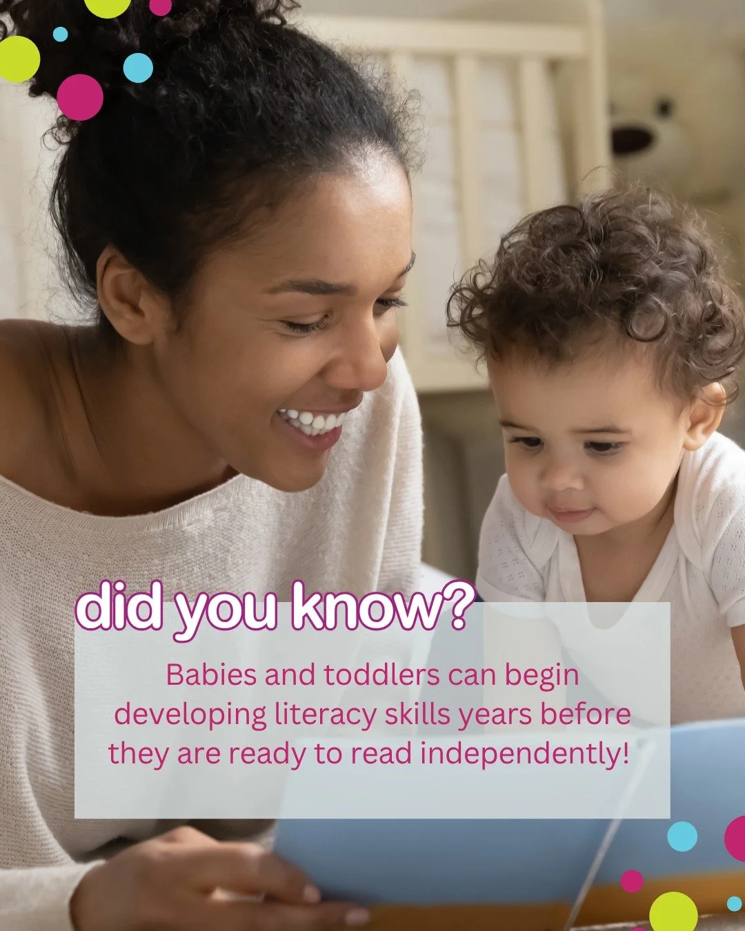 SSTC's "Book Babies" toolkit is designed to help children from birth to age 3 begin to build vital literacy skills! 👶📚

If you are the parent of a child under the age of 3 and are interested in accessing emergent literacy resources, as we