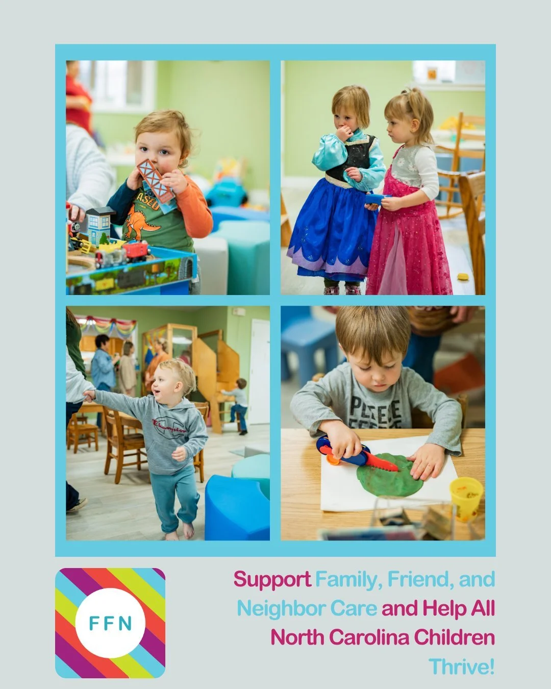 In recognition of the large number of families in our community who rely upon Family, Friend, and Neighbor care, SSTC formed our FFN Network to recognize, uplift, and empower home care providers. 🏡👦🏼👧🏽

⭐️ FFN Care Network Members meet monthly t