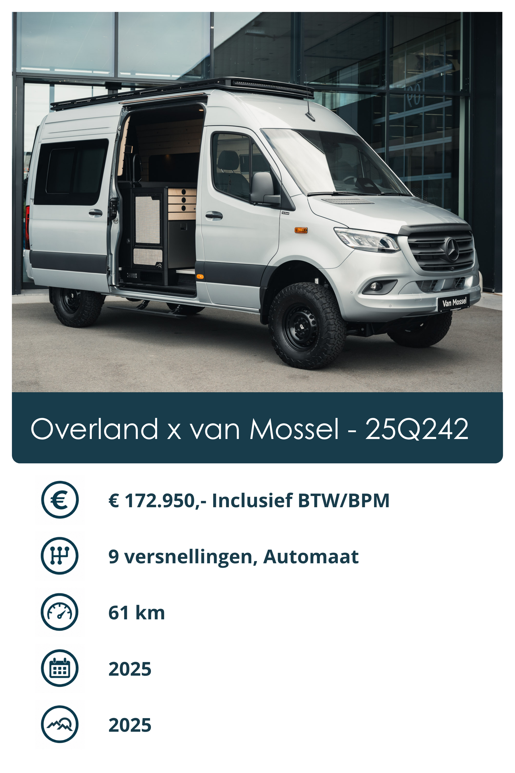 Overland x van Mossel – 25Q242