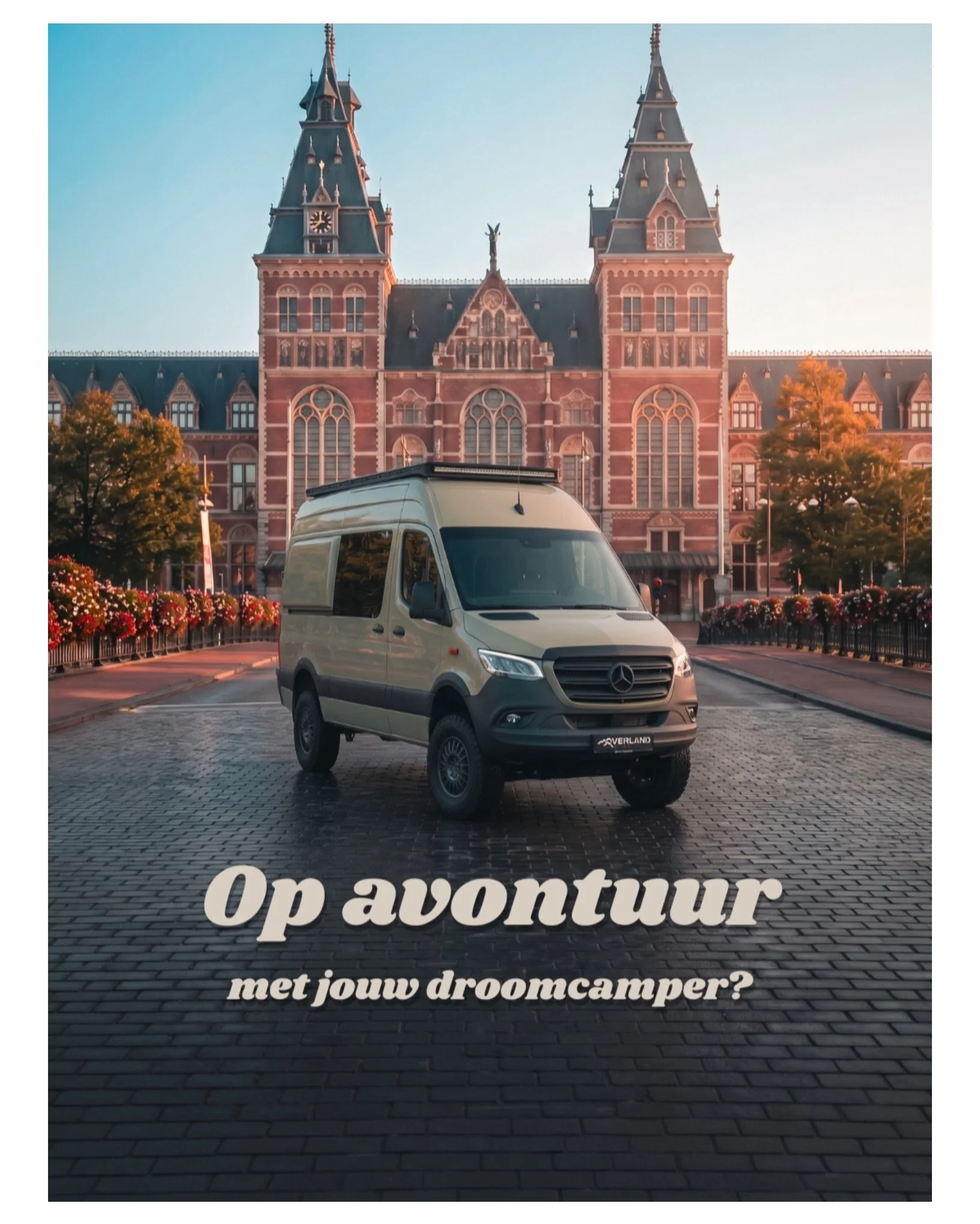 Op zaterdag 30 mei organiseren we Overland x Amsterdam bij Lab 44 in Zaandam. 

Een event voor iedereen in die wil ontdekken hoe avontuur zonder compromis eruitziet. 

Bekijk onze campers van dichtbij, praat met echte Overland avonturiers en laat je 