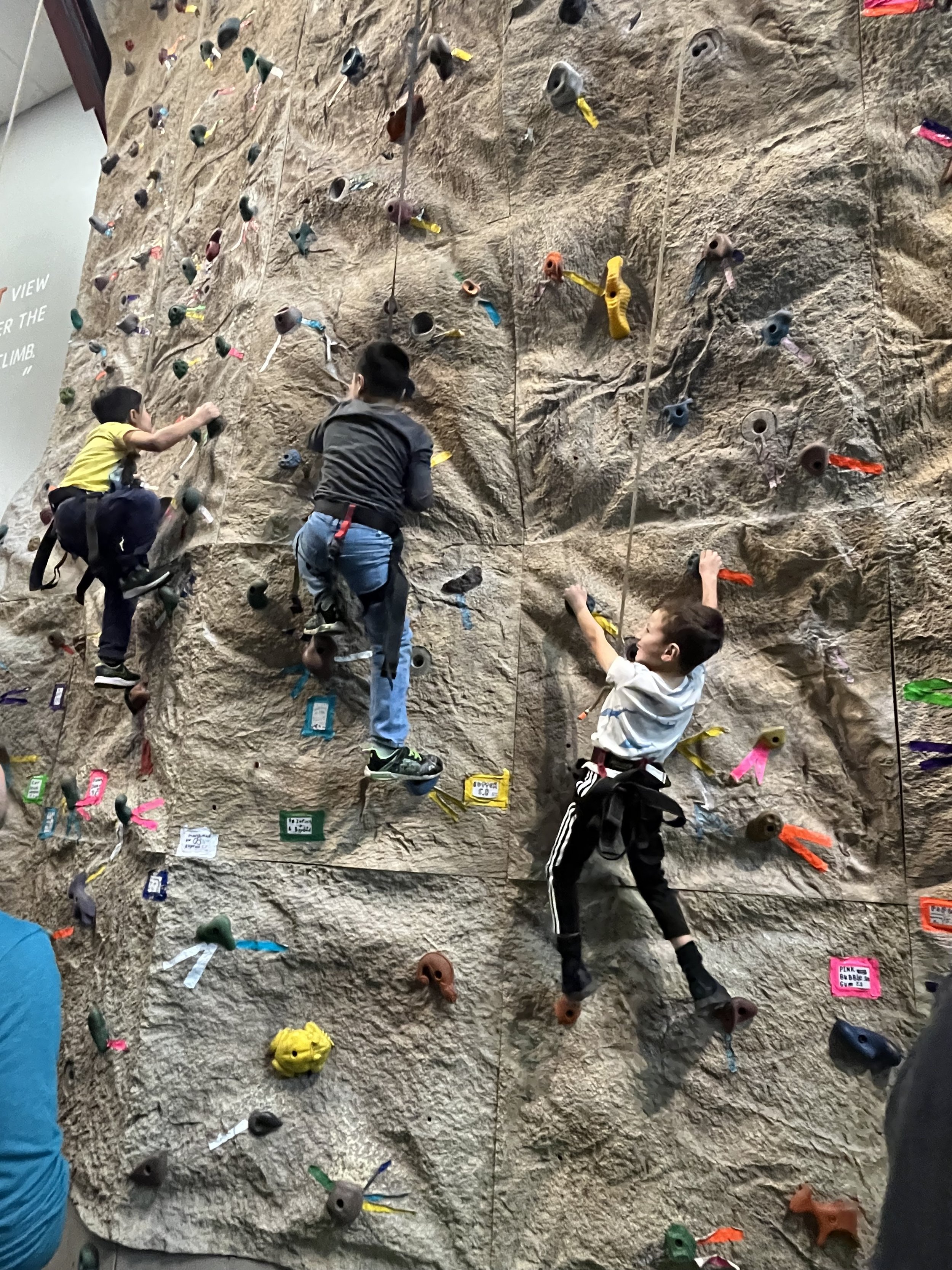 Overcoming fears thanks to our climbing kids — Vamos Outdoors Project