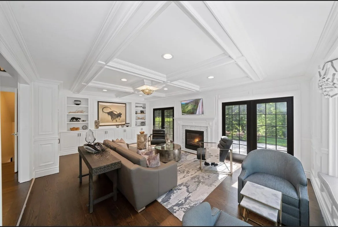 Trim and paint project in Brick, NJ by Hope Construction and Restoration.