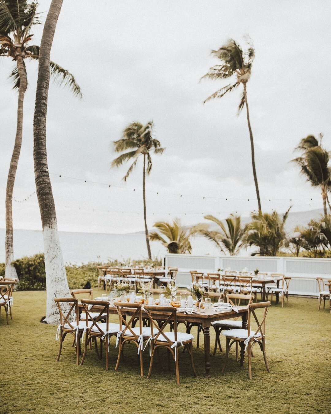 ⁠The wedding of Emily and Andrew at @sugarbeachevents ⁠with papaya accents, monochromatic details, and oceanfront views. ⁠
⁠
Planning &amp; Design @opihilove ⁠
Location @sugarbeachevents ⁠
Photography @swidrakco ⁠
MUAH @meiliautumnbeauty ⁠
Flowers @b