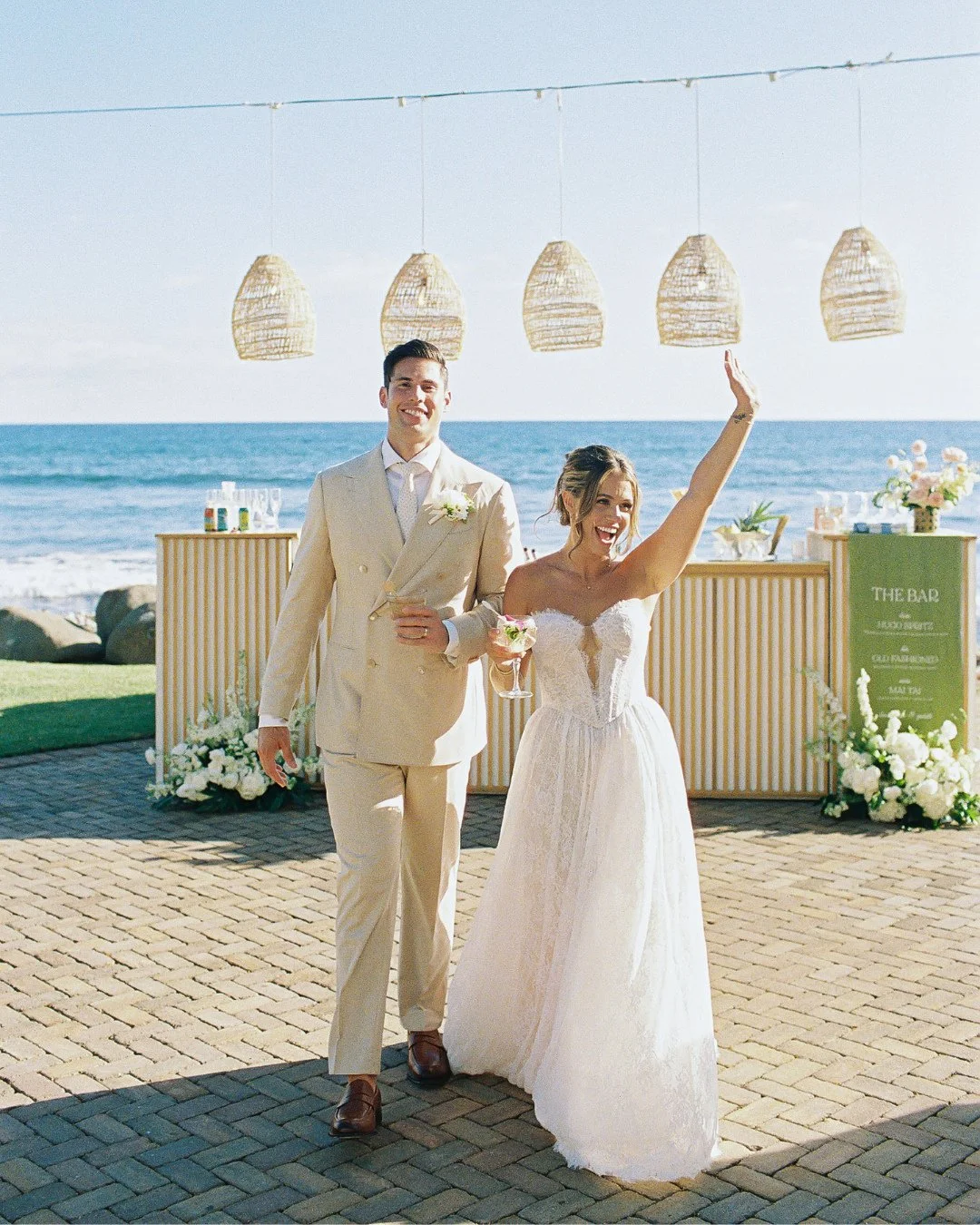 That just married glow ✨💍 ⁠
⁠
Planning: @opihilove⁠
Photography: @dmitriandsandra⁠
Content Creator: @mauisocialmedia_bts⁠
HMU: @ameliahairandmakeup @lokahicollective⁠
Flowers: @bellabloommaui⁠
Bar Service: @maui.bars⁠
DJ: @djskinnyguy⁠
Rentals: @rio