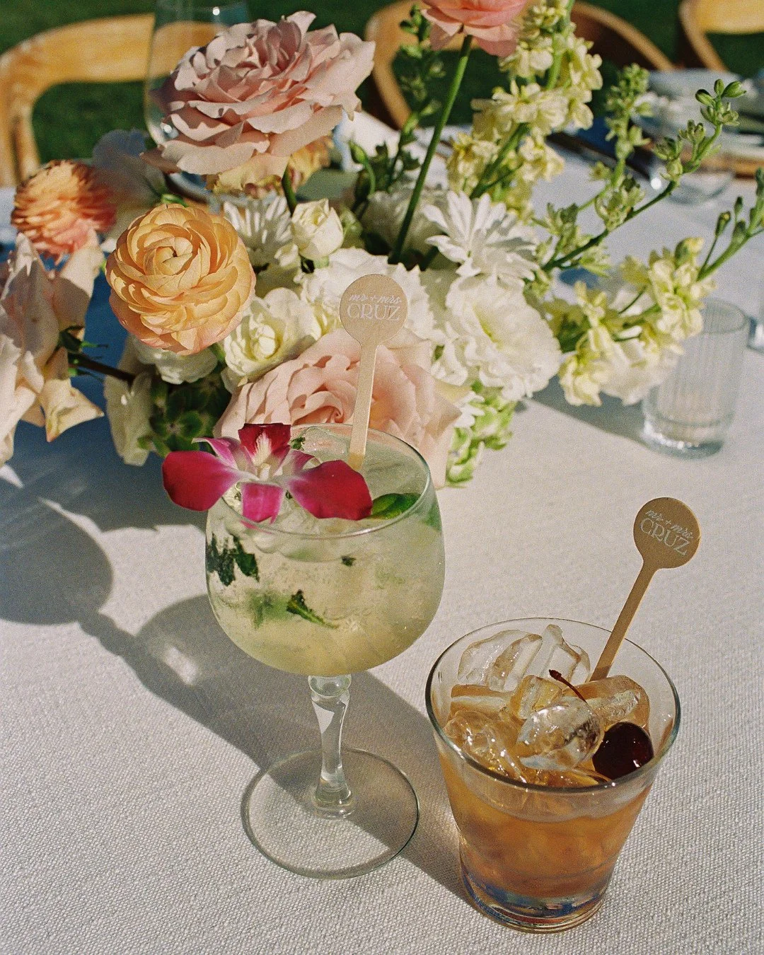 His &amp; hers 🤍🥂⁠
⁠
Planning: @opihilove⁠
Photography: @dmitriandsandra⁠
Content Creator: @mauisocialmedia_bts⁠
HMU: @ameliahairandmakeup @lokahicollective⁠
Flowers: @bellabloommaui⁠
Bar Service: @maui.bars⁠
DJ: @djskinnyguy⁠
Rentals: @rioeventdes