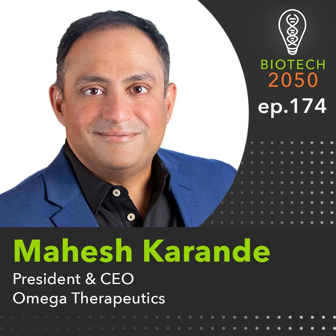 Transforming Medicine Through Precision Epigenomic Control, Mahesh Karande, Pres. &amp; CEO, Omega Tx