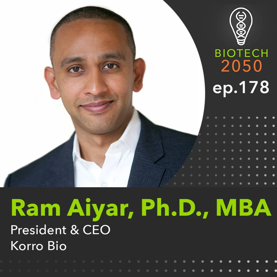 Pioneering RNA editing to deliver the future of medicine, Ram Aiyar, President &amp; CEO, Korro Bio