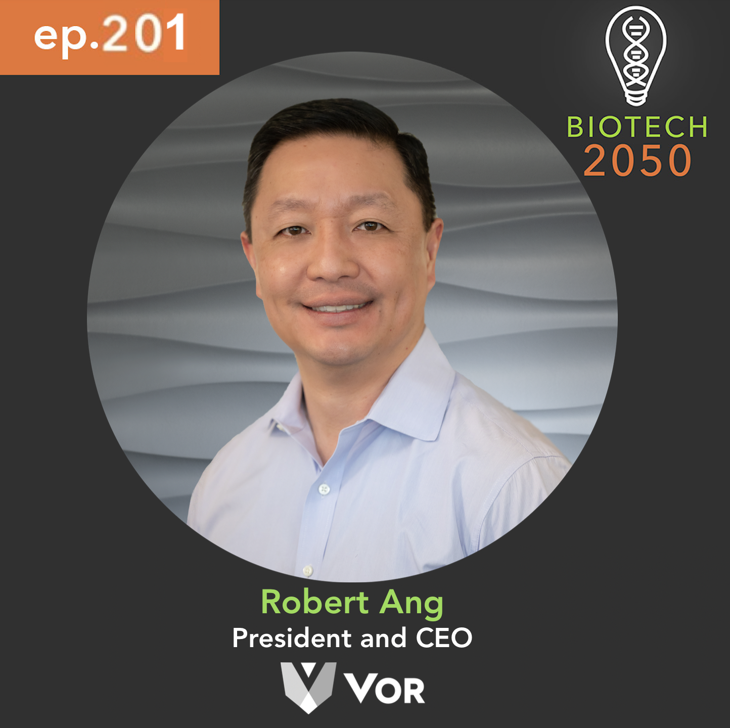 Innovative Approaches to Cancer Therapies, Robert Ang, President and CEO