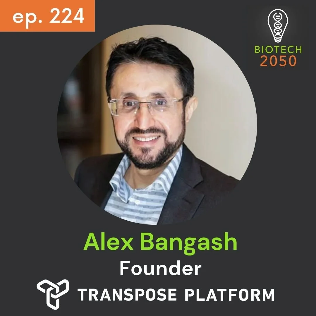 AI, Biotech, &amp; Venture Capital: Alex Bangash, Founder of Transpose, on Future of Startup Investing