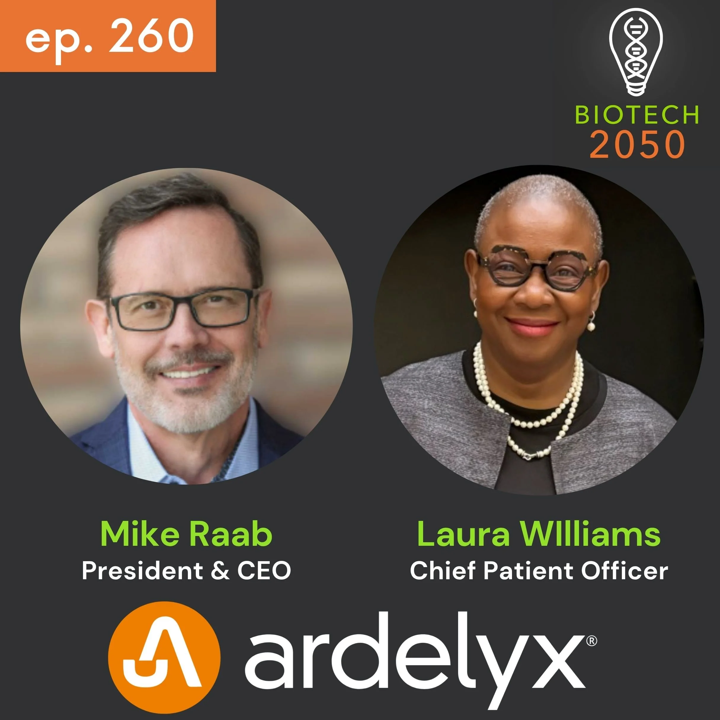 Ardelyx Leaders Mike Raab &amp; Laura Williams on Building Biotech Around Patients