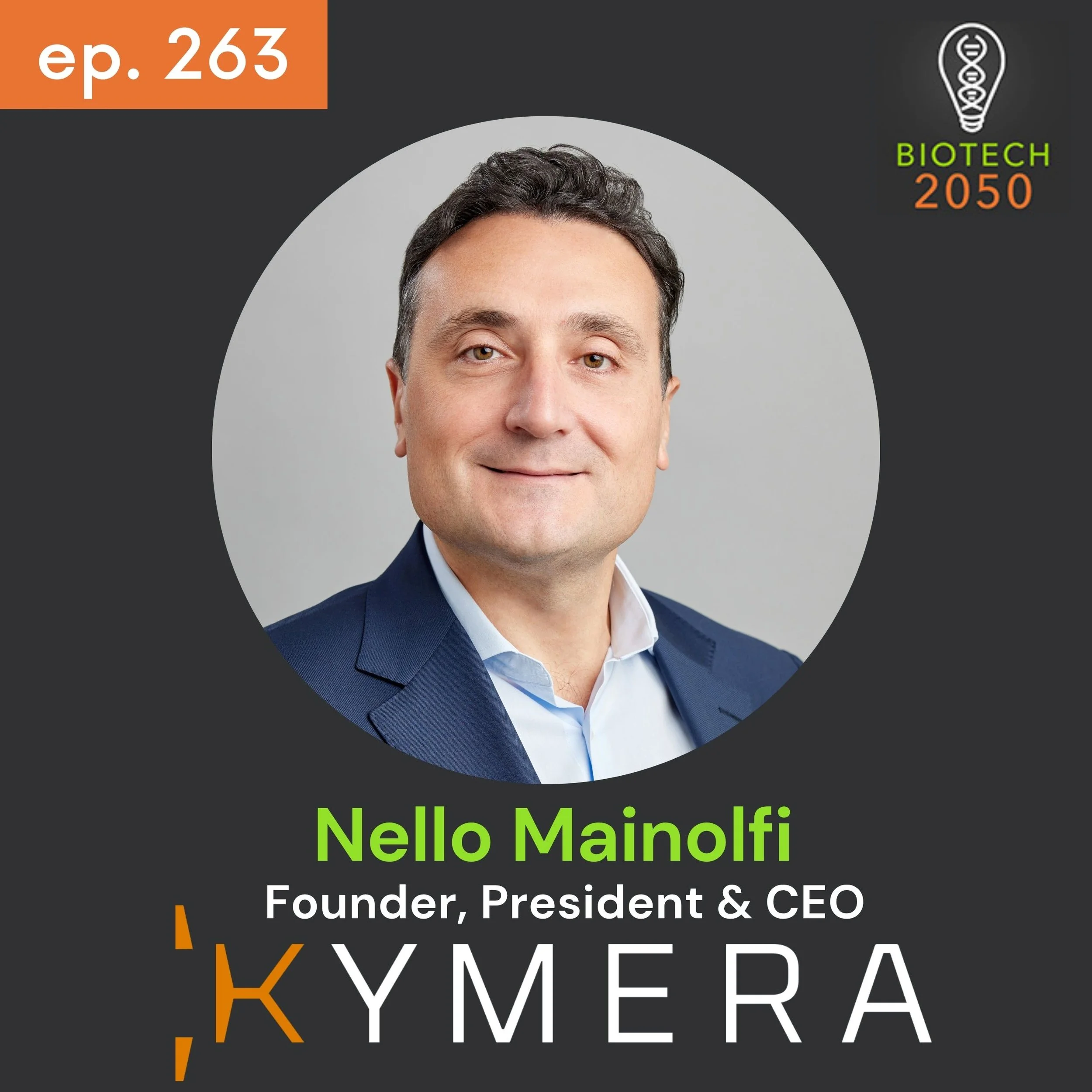 Nello Mainolfi, Founder, President &amp; CEO, Kymera: Pioneering Targeted Protein Degradation