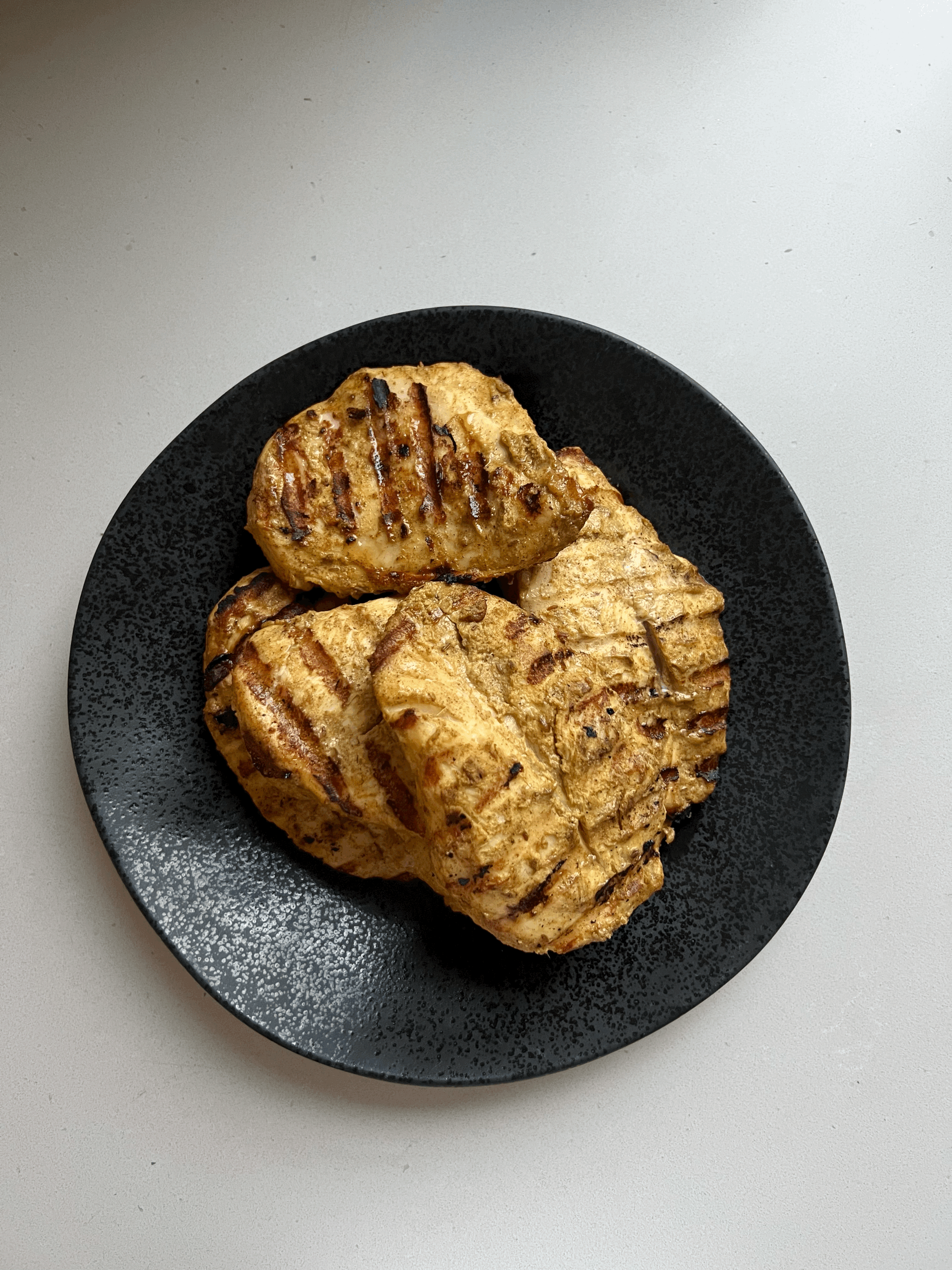 Coconut Curry Yogurt Grilled Chicken with Roasted Cauliflower &amp; Delicata Squash Salad