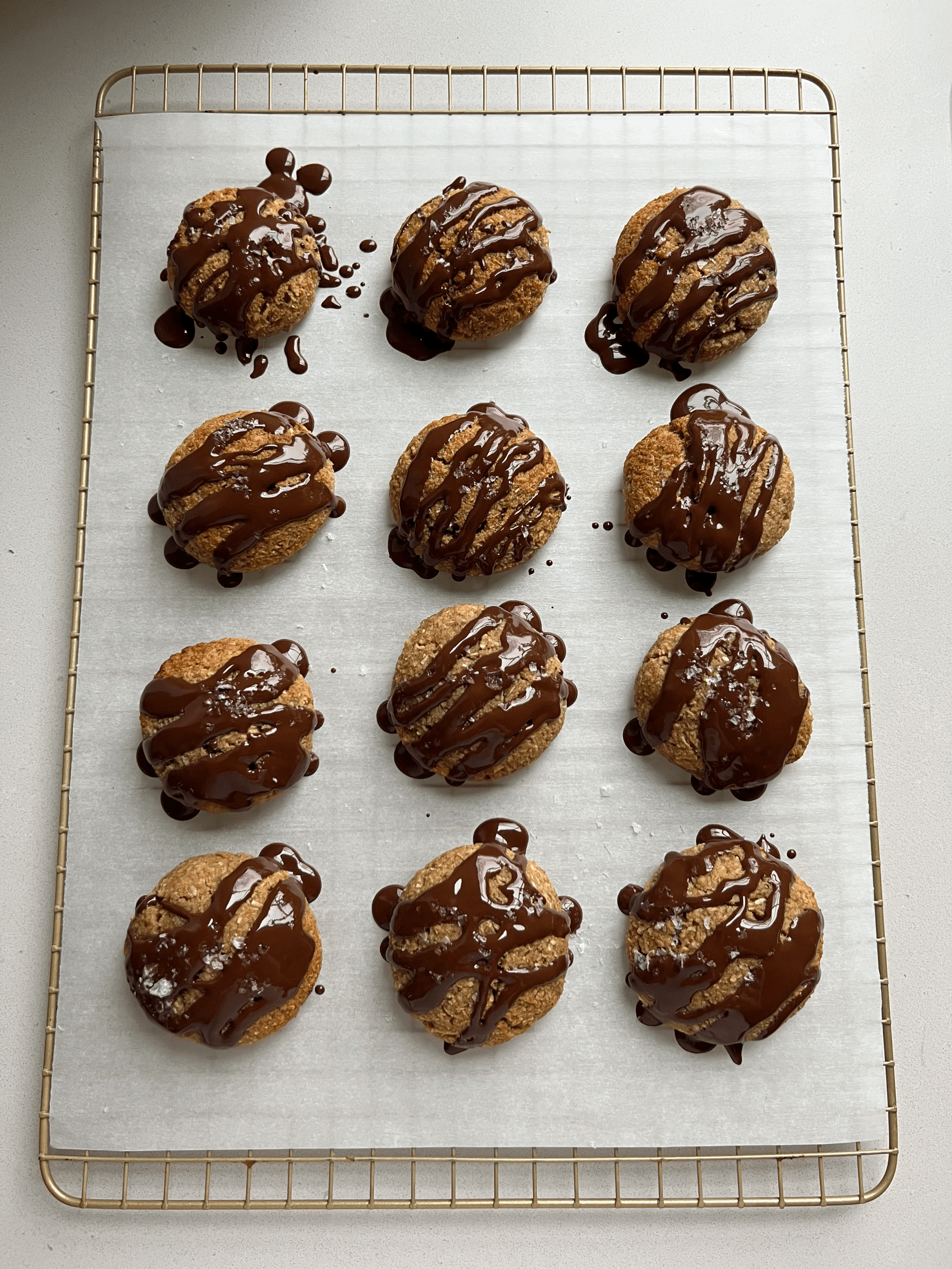 Banana Coconut Almond Flour Cookies