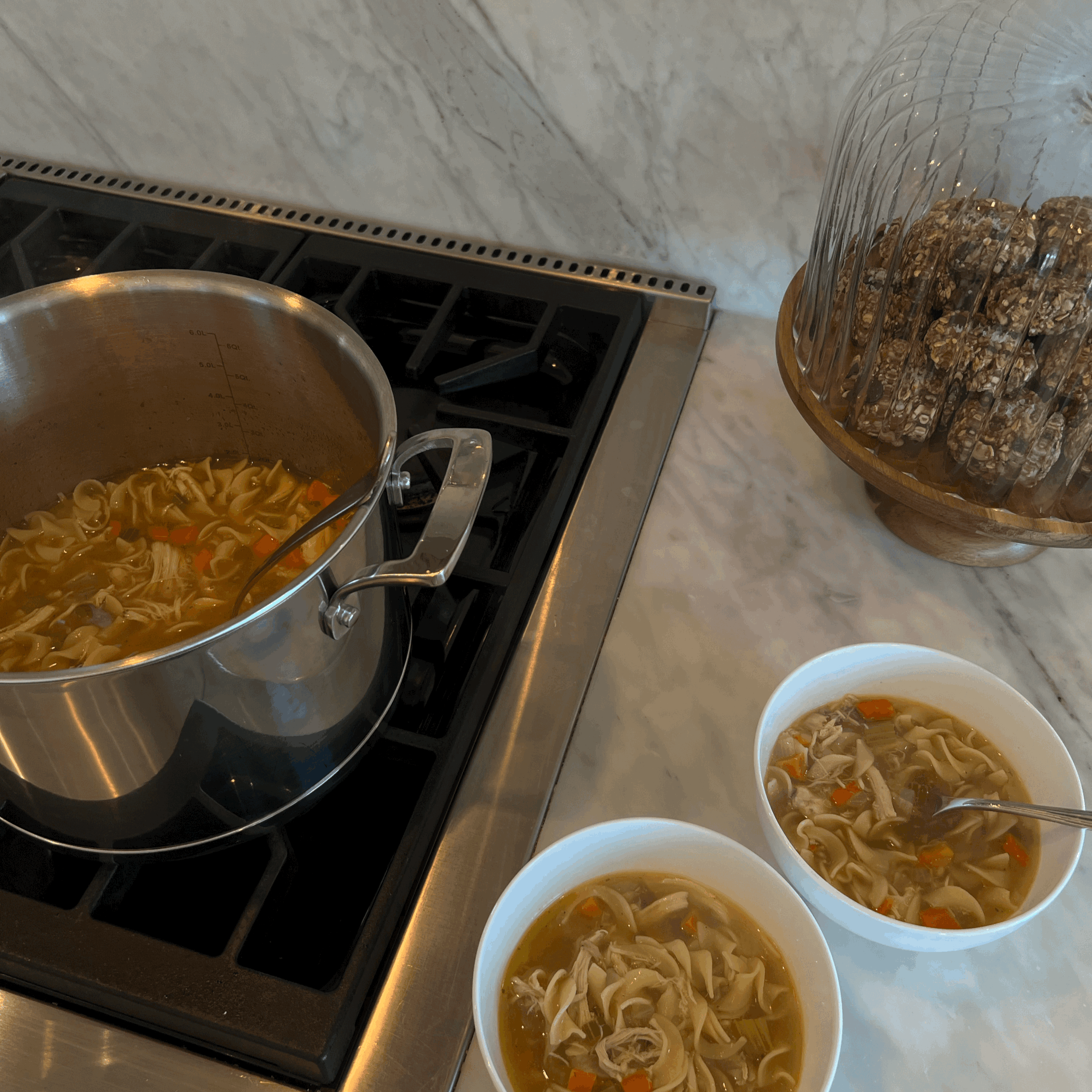 The Best Ever Bone Broth Chicken Noodle Soup