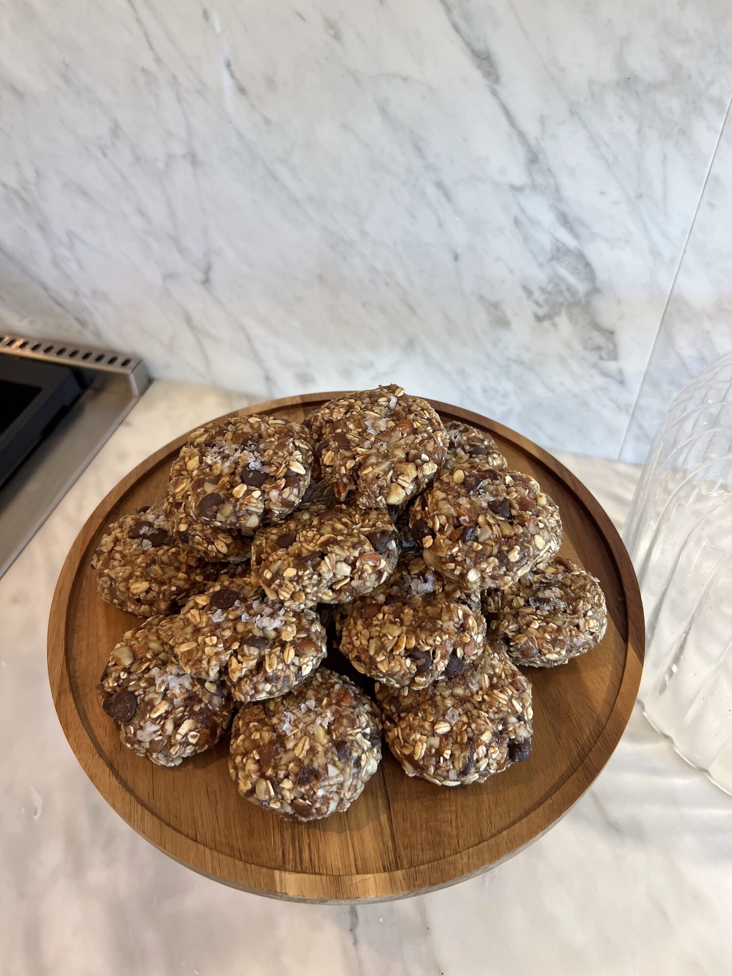 Homemade oatmeal cookies