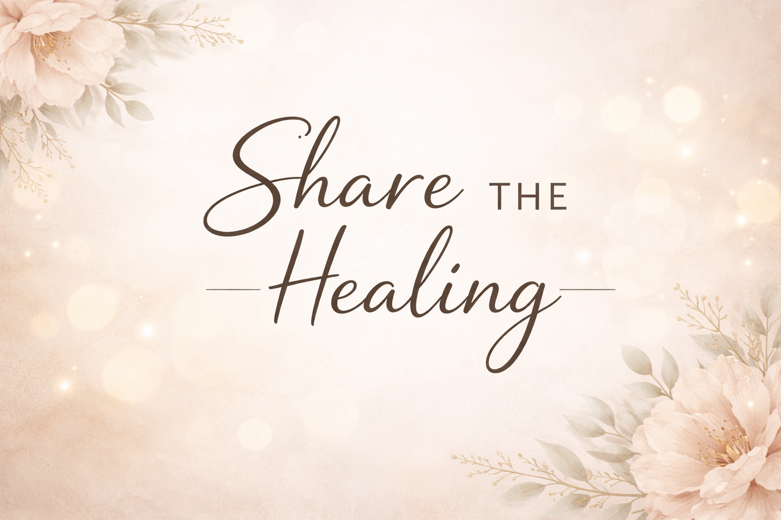 share the healing