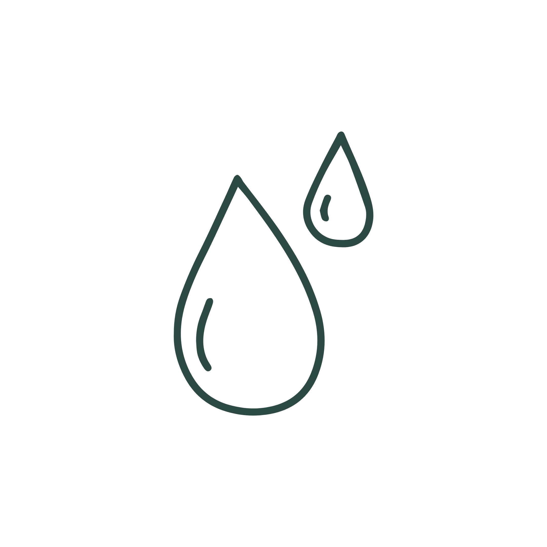 Drops of urine