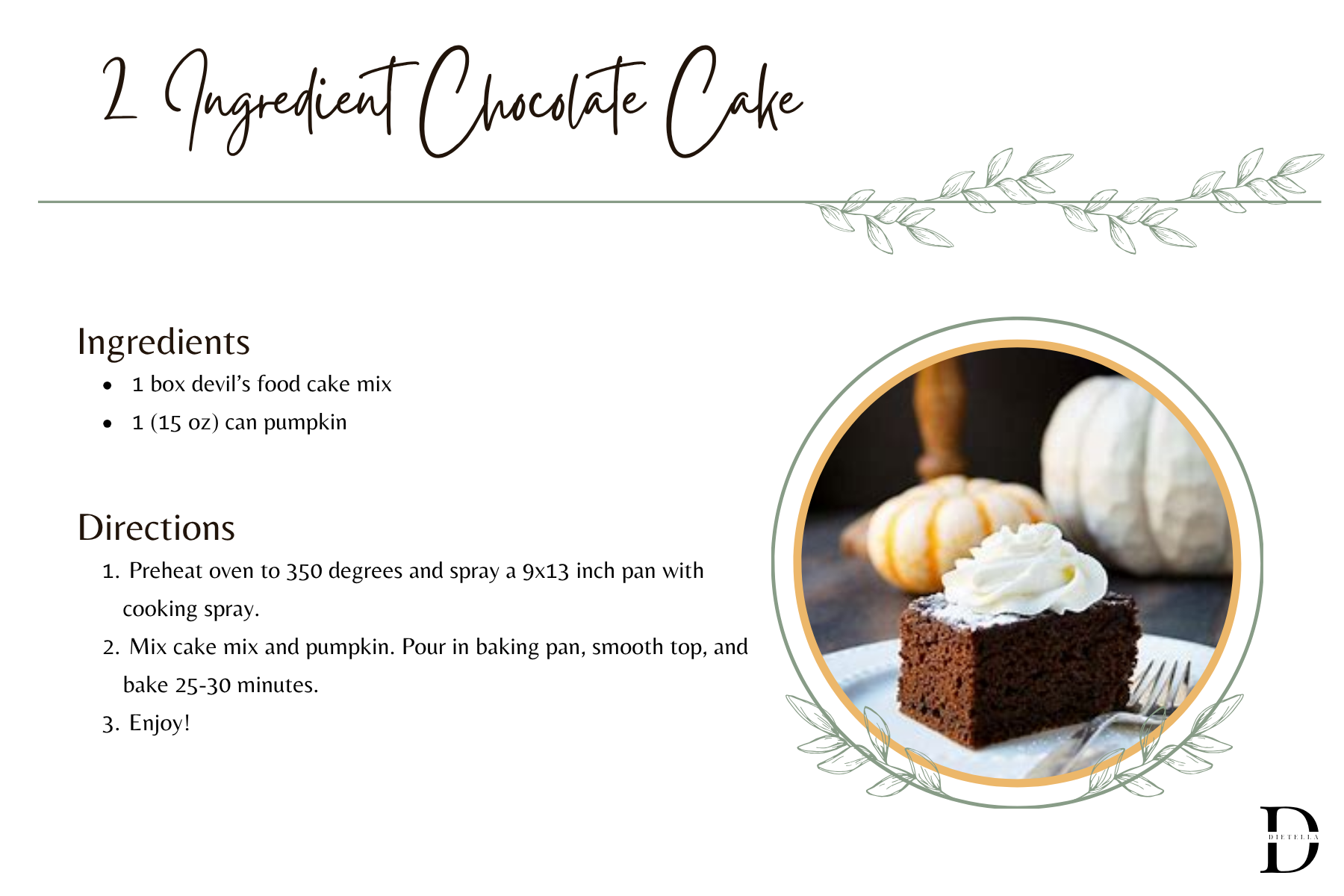 Easy Dessert Recipe 2 Ingredient Chocolate Cake.png