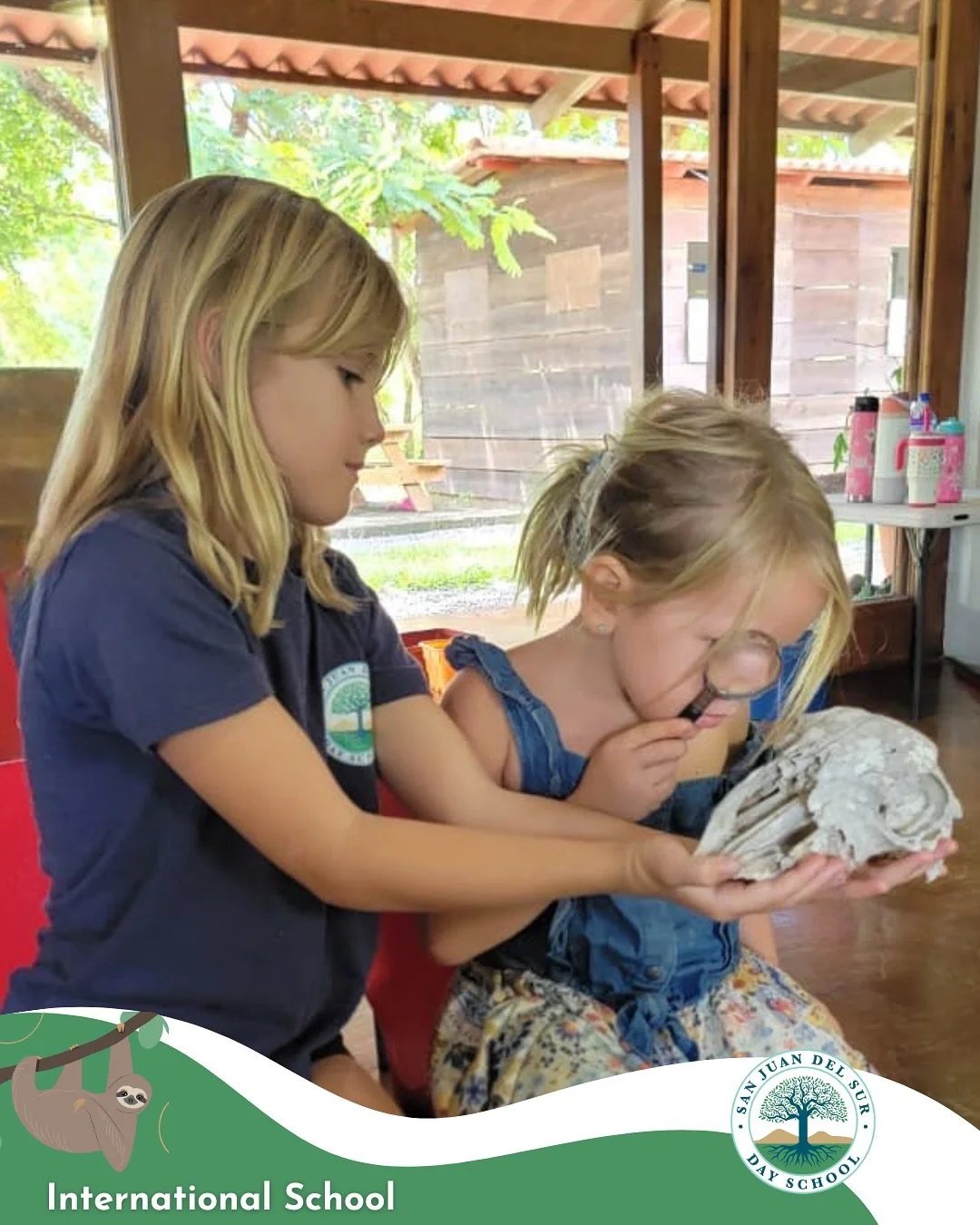 Early Childhood + Primary = the perfect combo for learning and fun! 🌞🦕
Pre-K joined Third Grade to explore fossils &mdash; they observed, asked questions, and became little paleontologists for the day. 🔍

We love seeing our older students guide an