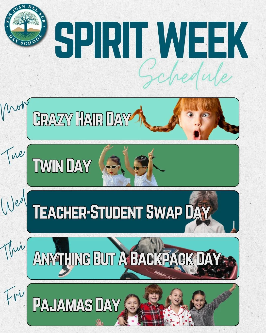 Spirit Week is here! 
We can&rsquo;t wait to see our students show off their creativity, school spirit, and have lots of fun this week! Let&rsquo;s make it an amazing one!

#spiritweek #internationalschool #nicaragua #studentlife