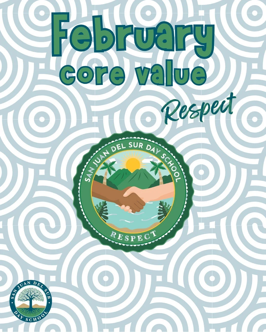 This month, we focus on our core value of Respect by valuing people, ideas, and differences and treating everyone with dignity. Through courtesy, tolerance, love, education, and cooperation, we can create a kinder, more inclusive community together.
