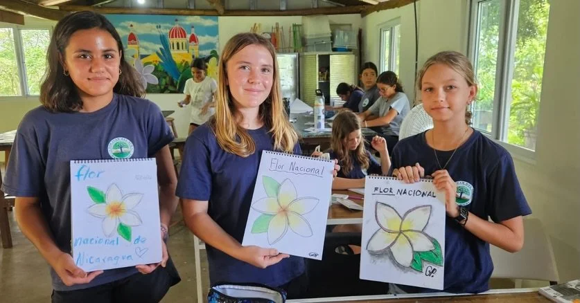 Art, culture, and Nicaraguan identity come together during Patriotic Month. 

In Art class, Grade 7 students explored one of Nicaragua&rsquo;s most recognized national symbols: the Sacuanjoche. Through their own artistic interpretations of Nicaragua&
