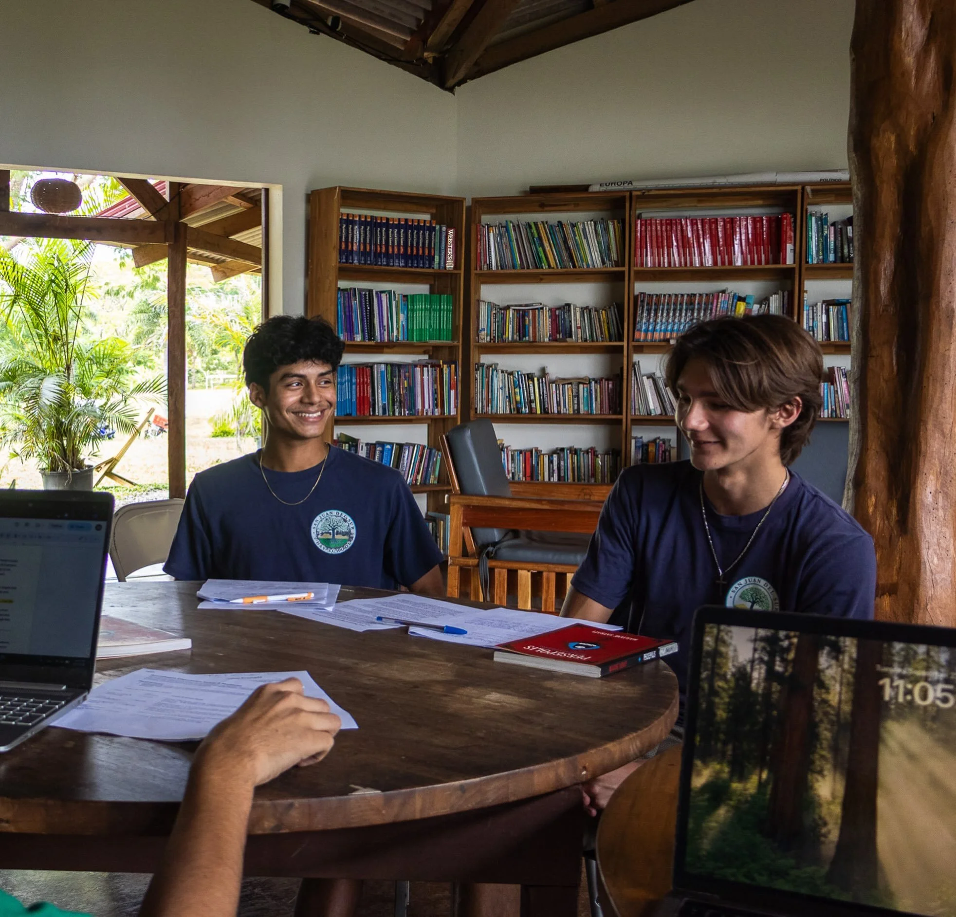 Leadership starts with being able to think for yourself, listen to others, and confidently contribute your own ideas.

11th and 12th grade English Language Arts students put that into practice yesterday during an Academic Roundtable on &ldquo;Persepo