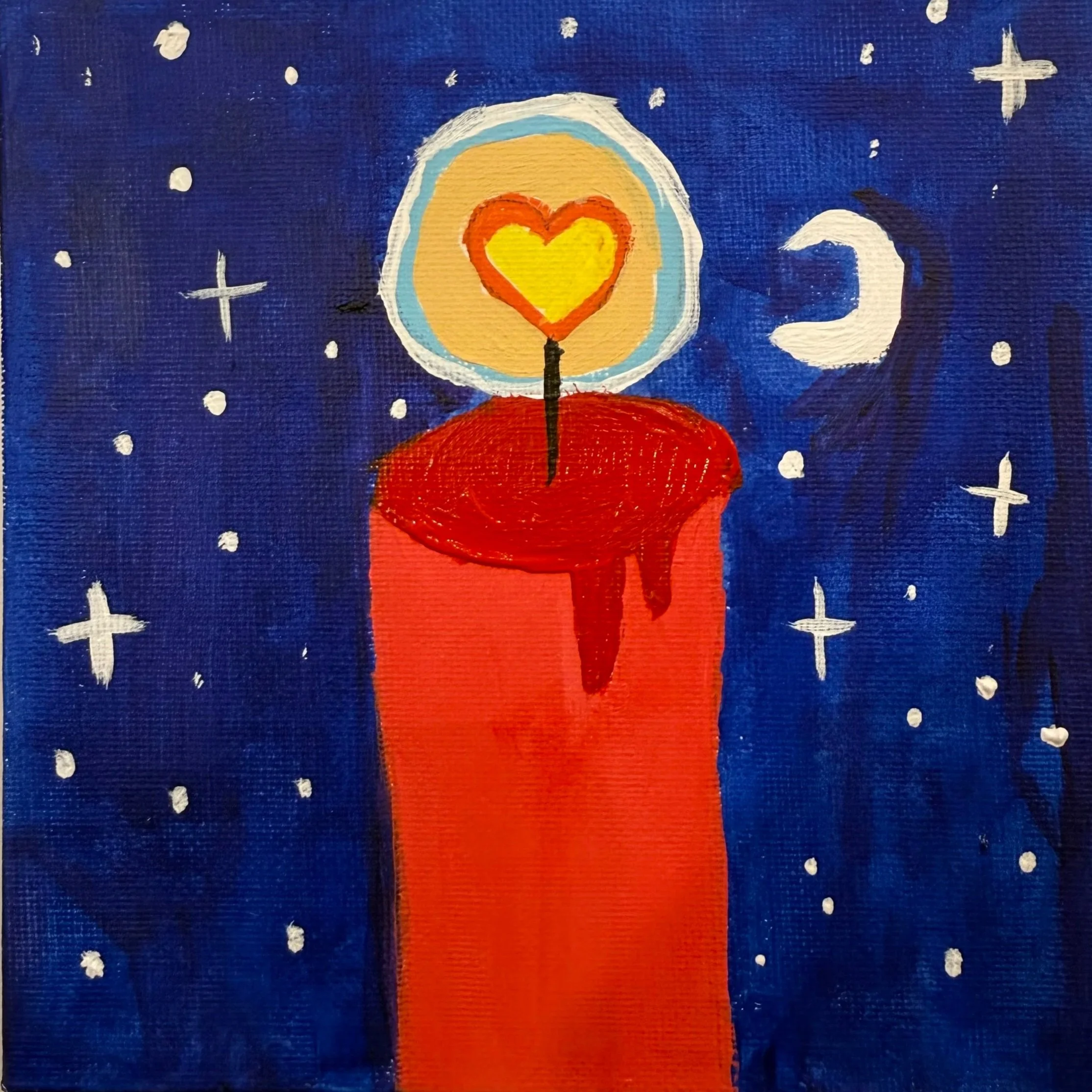 A painting from our Mosaic Mural Painting event!