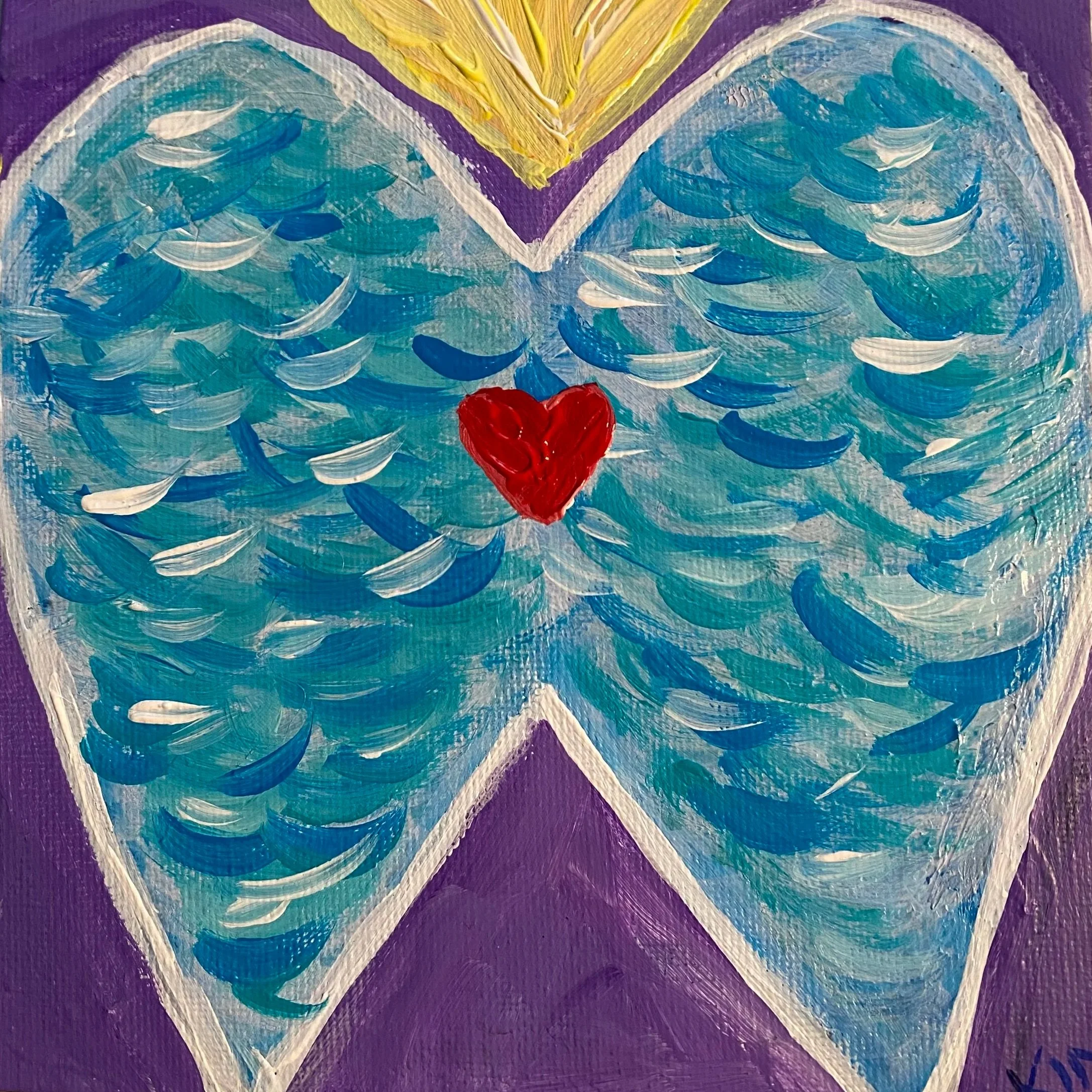 A painting from our Mosaic Mural Painting event!