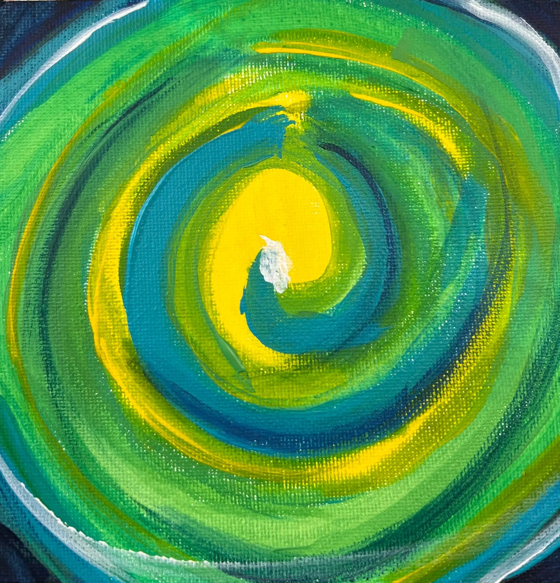 A painting from our Mosaic Mural Painting event!