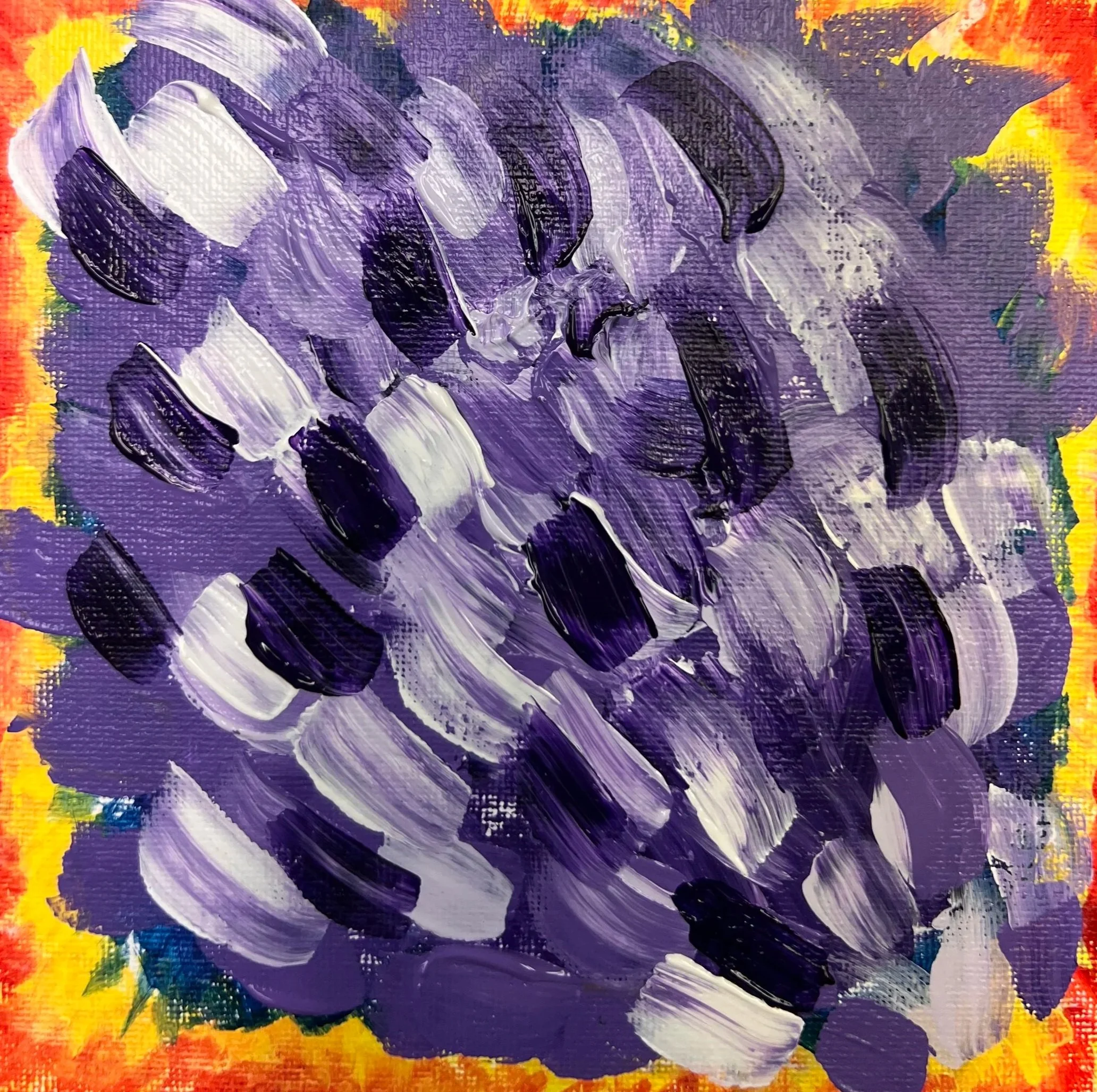 A painting from our Mosaic Mural Painting event!