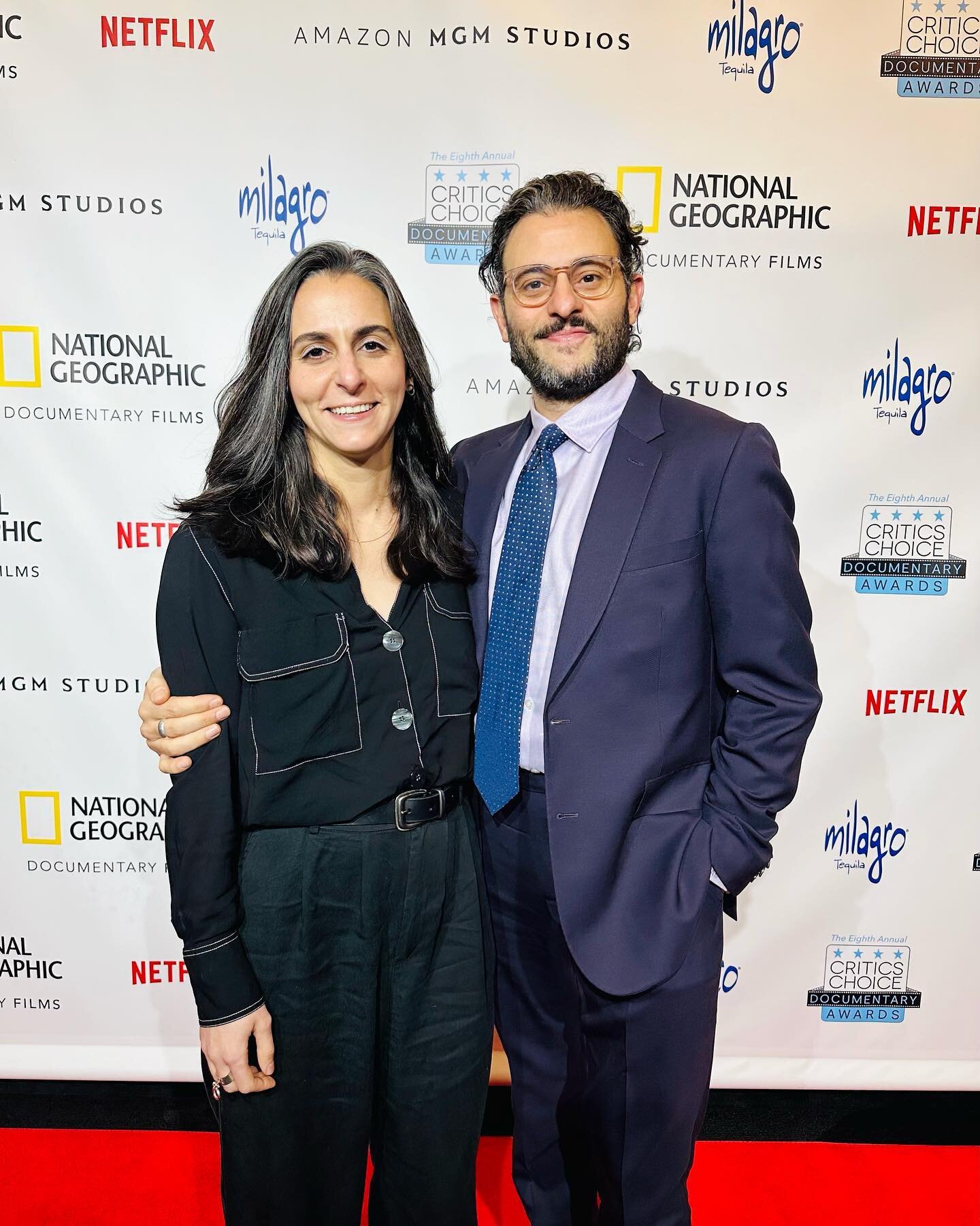 What a fantastic evening @criticschoice last night! Thanks so much to Joonam EP @arianmoayed for your continued support.

An incredible night spent celebrating many of this year&rsquo;s important documentaries and filmmakers!

#CCADocAwards #CriticsC