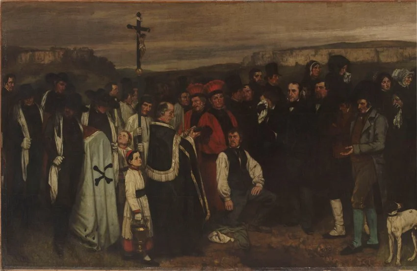 Courbet Up Close: “Burial at Ornans” Restoration and Masterworks @ Musée d’Orsay