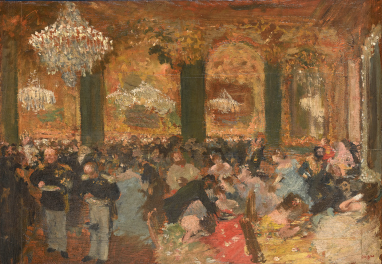 Edgar Degas, Le Bal, around 1879