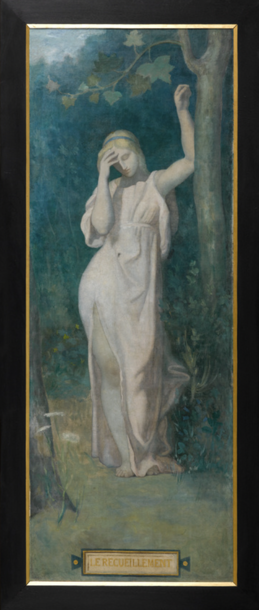 Pierre Puvis de Chavannes, Le Recueillement, 1866 
