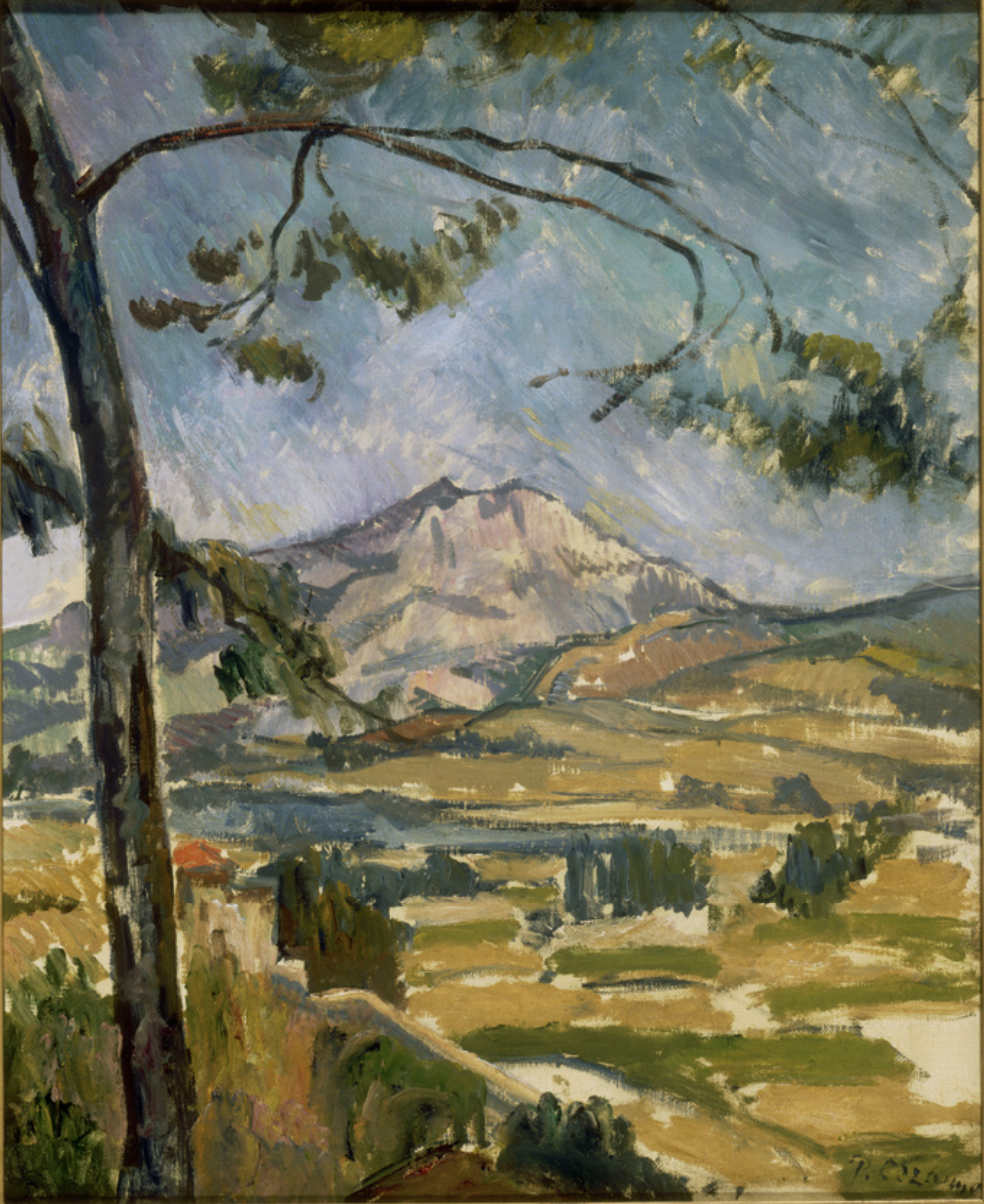 Anonyme, La Montagne Sainte-Victoire, between 1848 and 1914