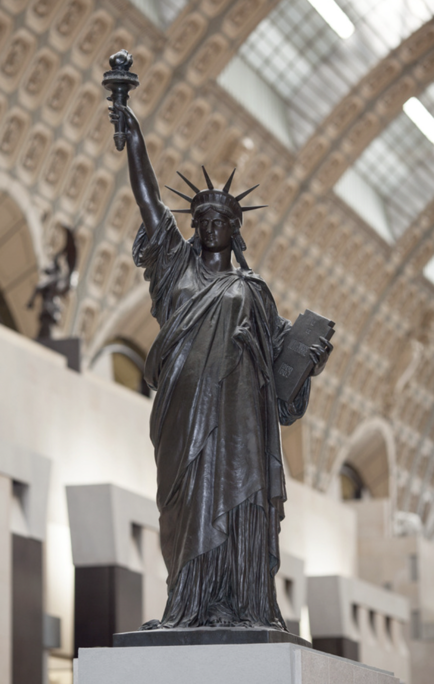 Auguste Bartholdi. Liberty Enlightening the World