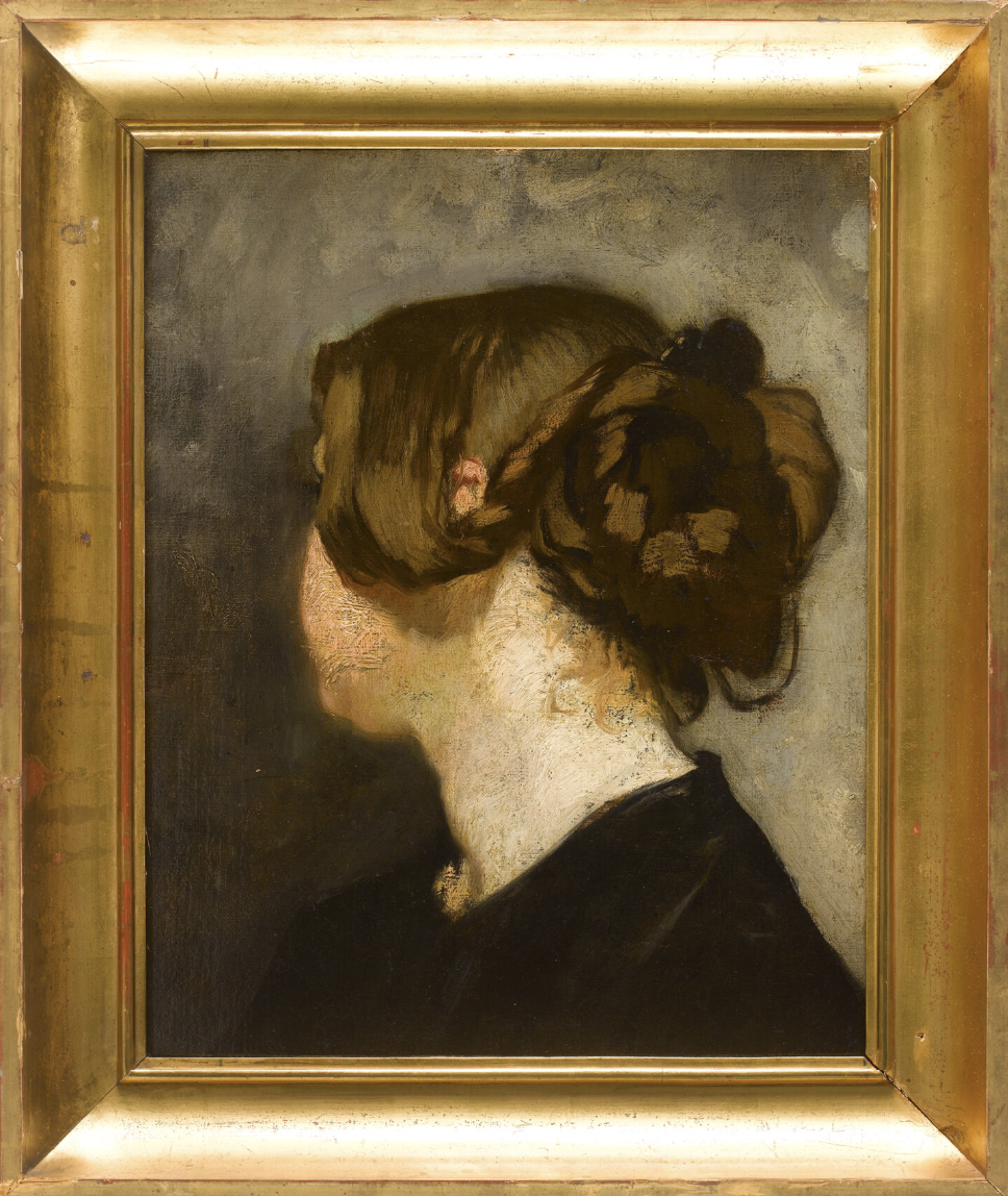 Thomas Couture Tête de femme entre 1815 et 1879 © Musée d’Orsay, Dist. RMN-Grand Palais / Patrice Schmidt