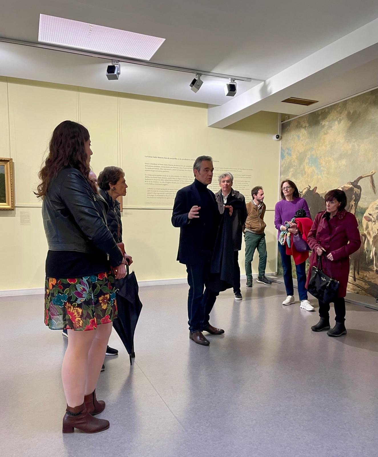 Musee Eugene Boudin and Stephane Guegan.JPG