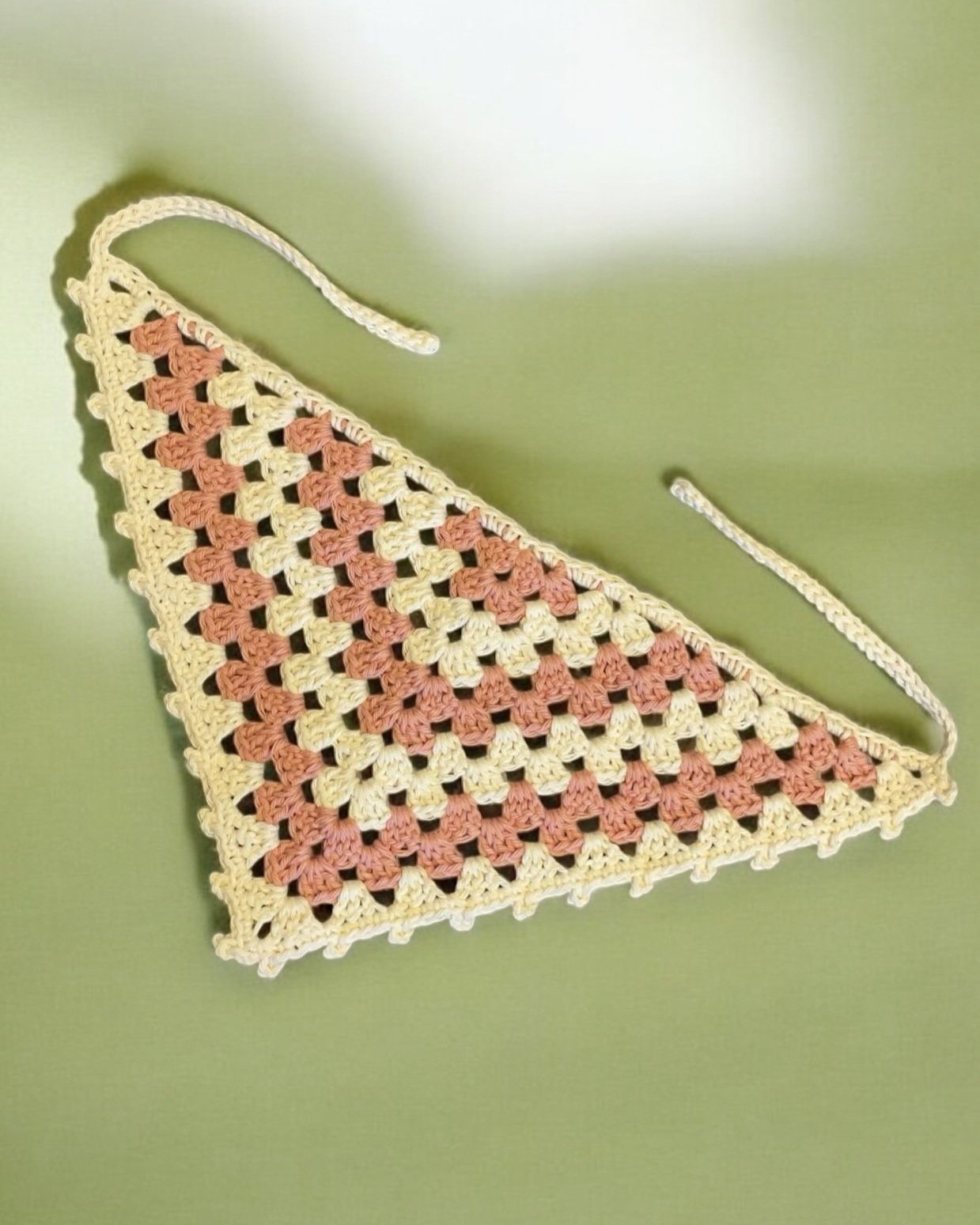 Valentine Striped Bandana