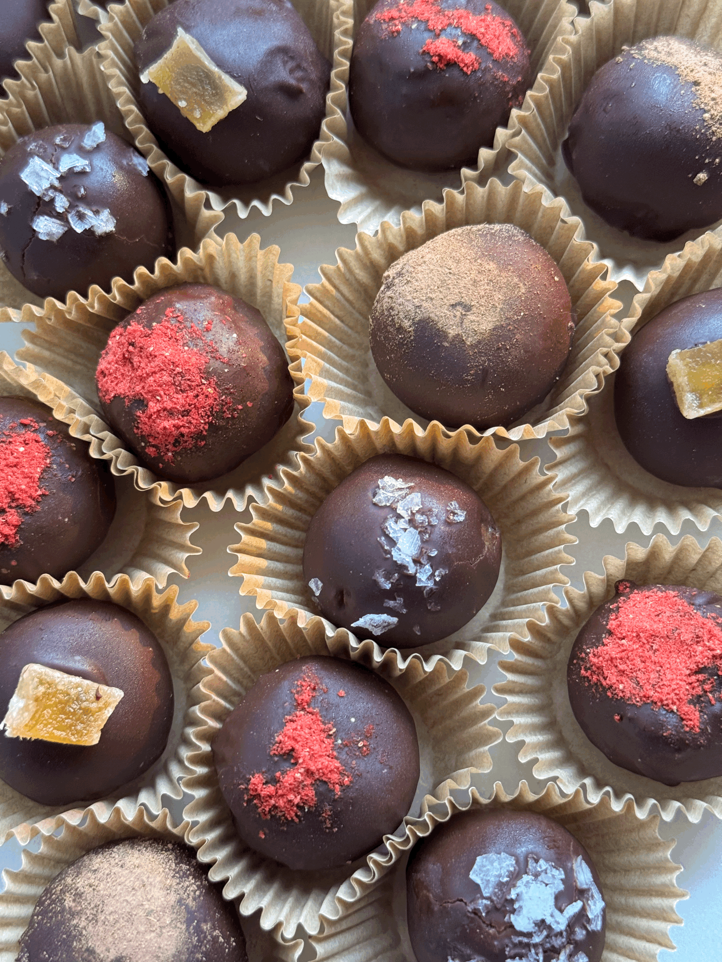 。𖦹° Vday truffle assortment 。𖦹°