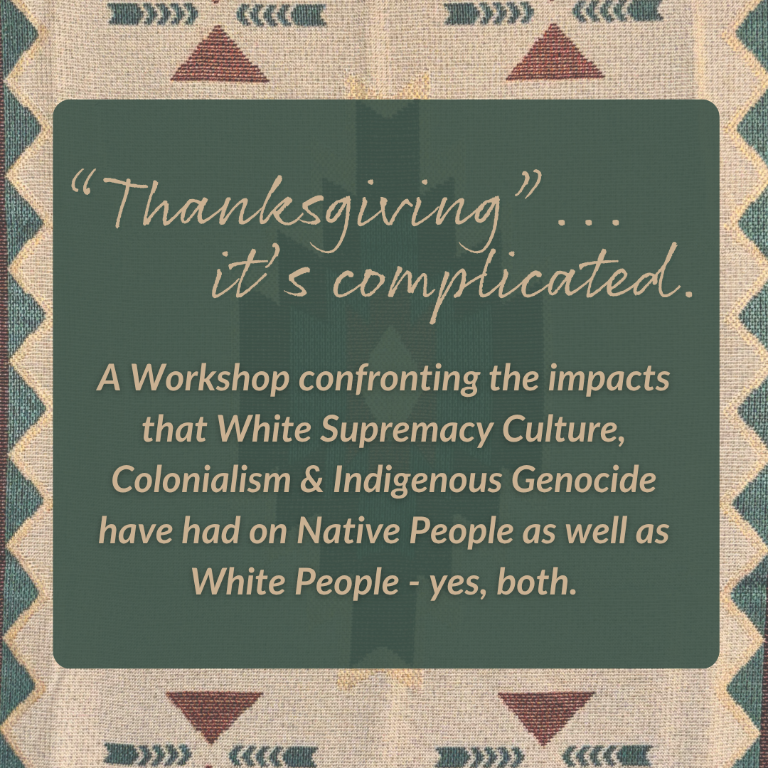 "Thanksgiving"... it's complicated.