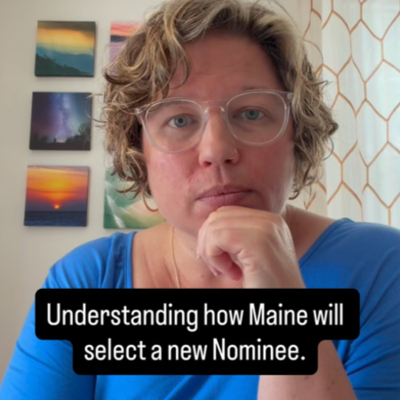 Clueing you into the process of selecting our Maine Democratic Nominee to replace Graham Platner. 