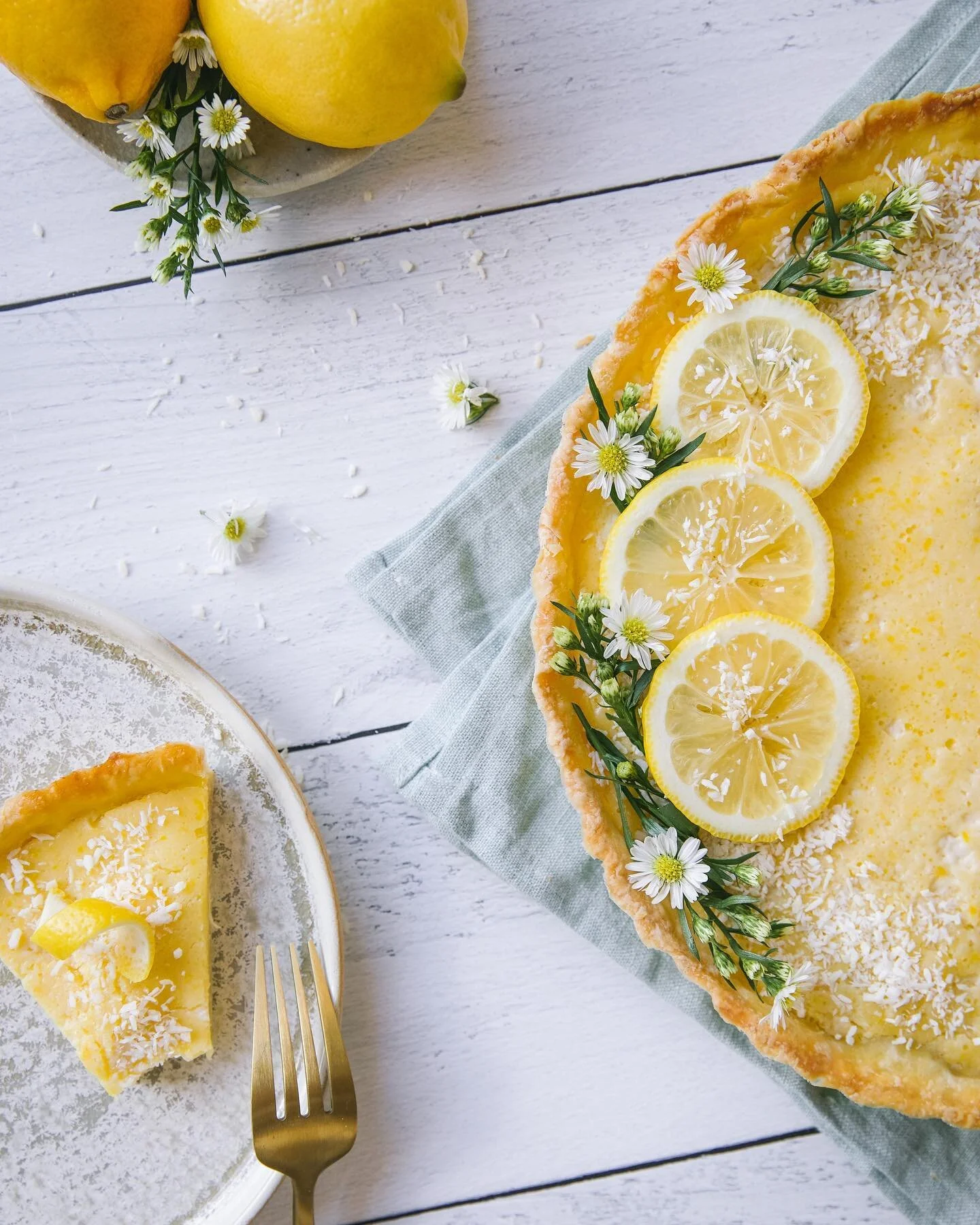 The best way to &ldquo;tart&rdquo; your spring. Find this lemon coconut goodness in the latest issue.