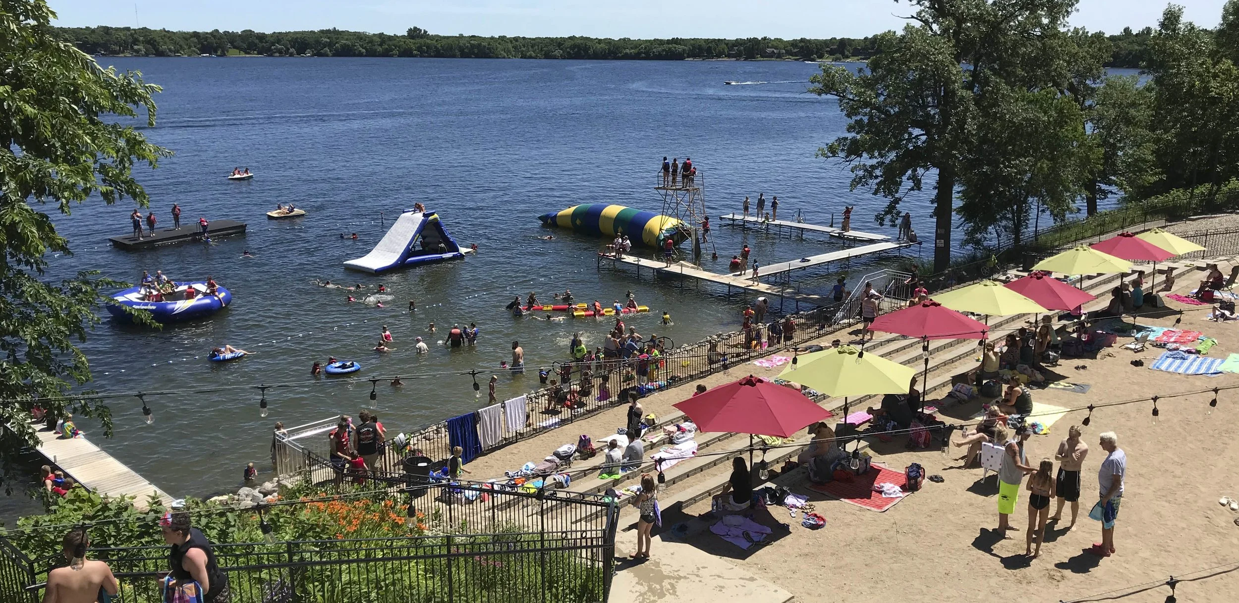 Family Picnic Potluck at Lake Geneva