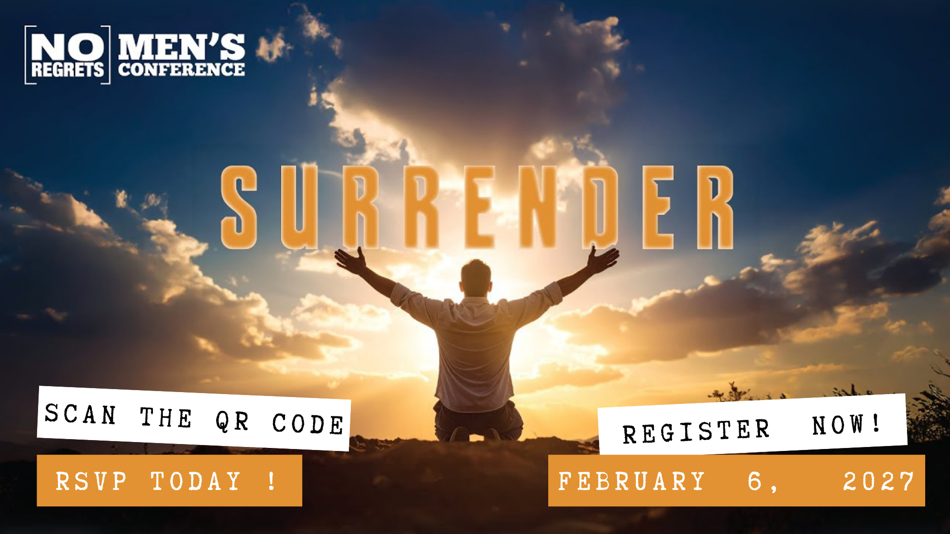 No Regrets Mens Conference