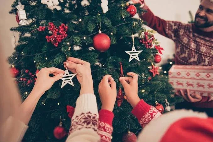Decorating for Christmas