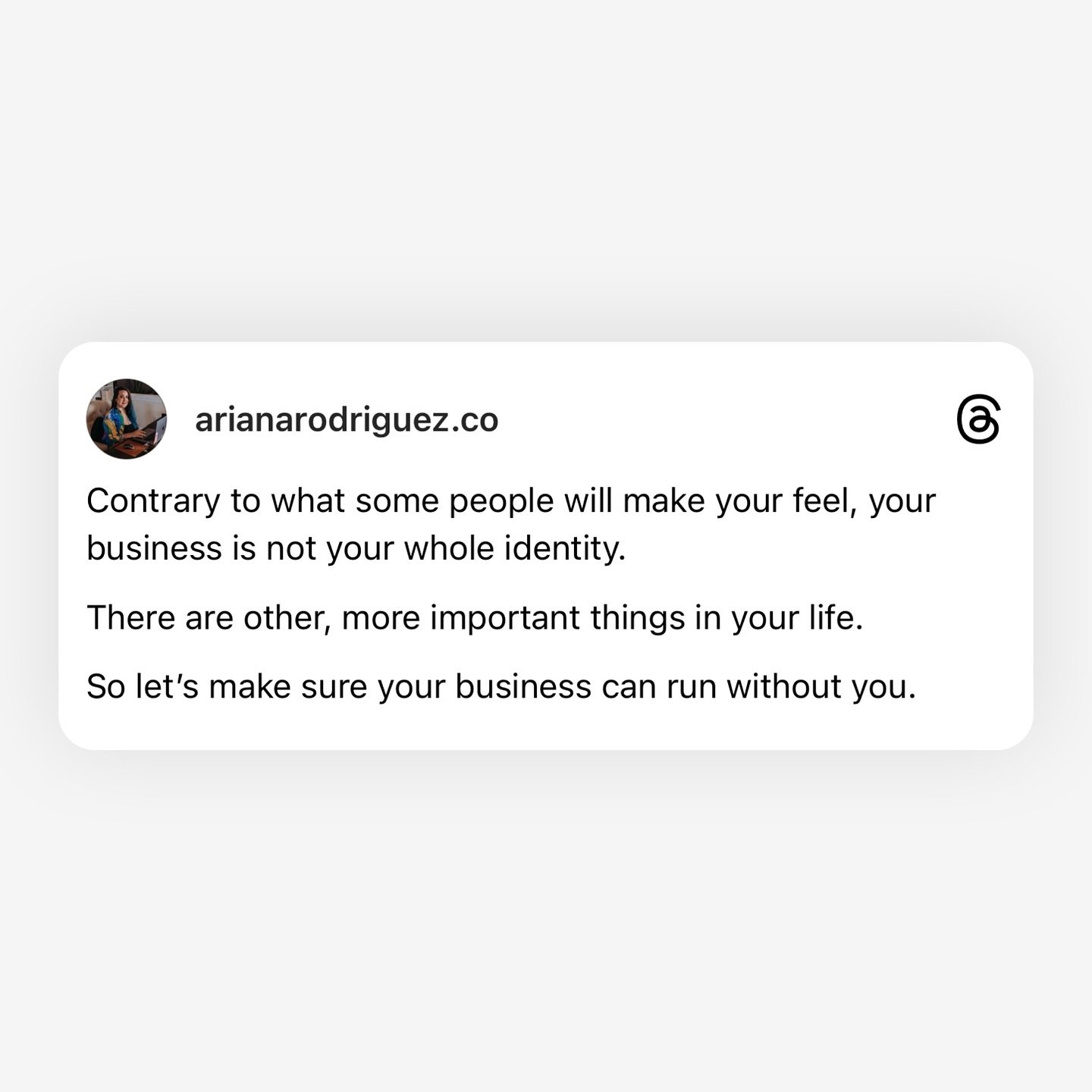 That&rsquo;s it - that&rsquo;s the whole damn post. 

Thanks @thesabrinacastillo for the reminder